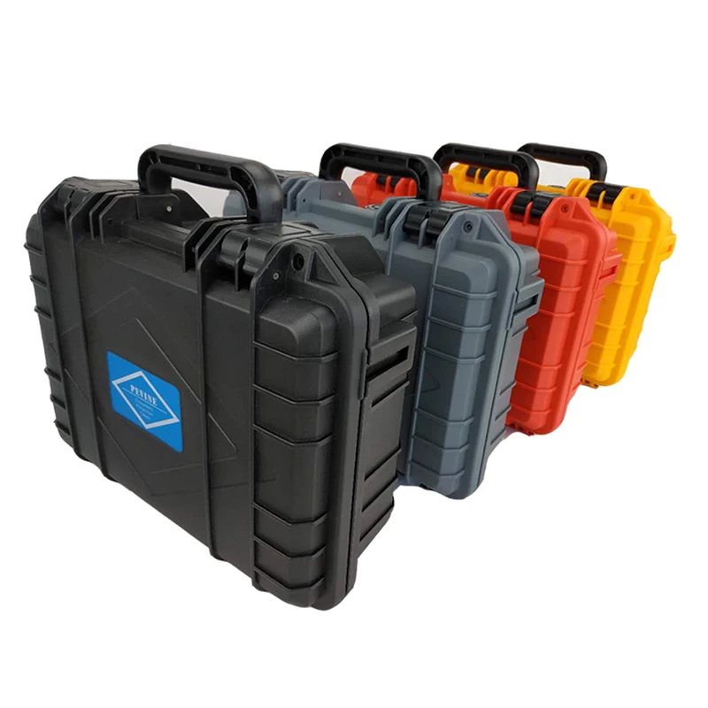 520x340x173mm Protective Safety Toolbox Impact Resistant Equipment Box ABS Plastic Outdoor Waterproof Dry Box 5 Color