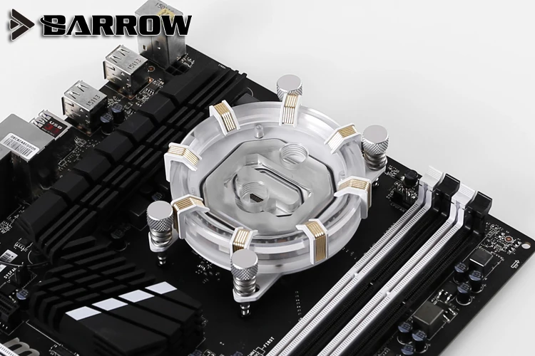 

Barrow LTYKBA-ARK for AM4 / AM3 LRC RGB v2 Aurora Limited Edition CPU cooler 0.4MM micro cooler water cooling reservoir