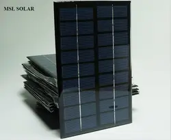 Solar Panel 9V 3W Epoxy solar panel for DIY solar charger.Give Diodes for free