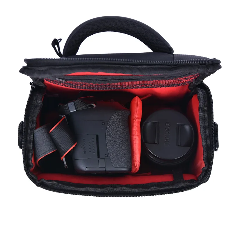 FOSOTO Waterproof Anti-Shock Camera Case Bag Compatible for Canon Powershot  Nikon Coolpix Panasonic LUMIX Sony Digital Camera