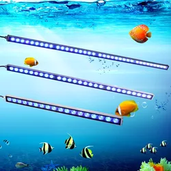 54w 81 108 led barra de luz ip65 à prova dip65 água led aquário luz tira recife coral planta tanque peixes lâmpada crescimento iluminação estufa