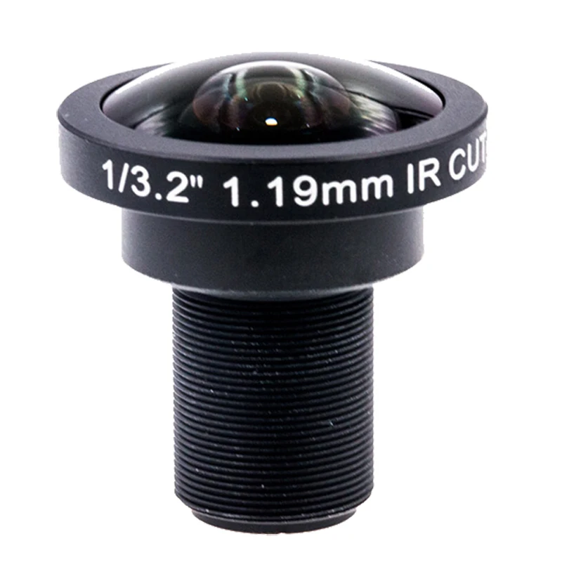 1.19mm Panoramic Wide Angle 185 Degree Fisheye Lens 1/3.2