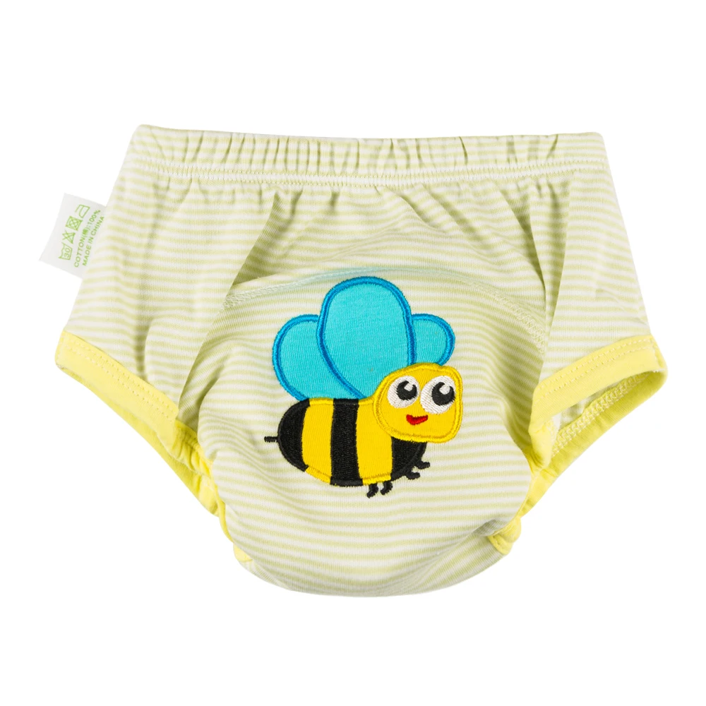 [Stock Promotion ]10pcs/Pack 100% Cotton Training Pants Girl BoyDesigns Baby Trainers Baby Wears Toilet Potty Trainers