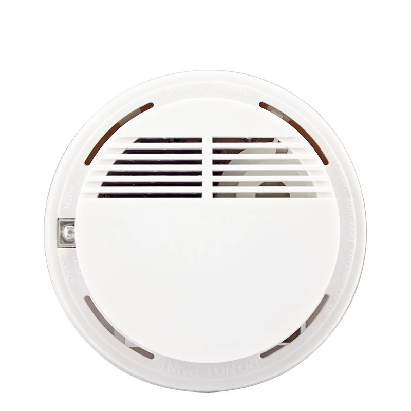 BONLOR-alarma inalámbrica de seguridad para el hogar y la Oficina, Detector de humo y fuego, Sensor GSM, SMS, 433/315Mhz, 2ps