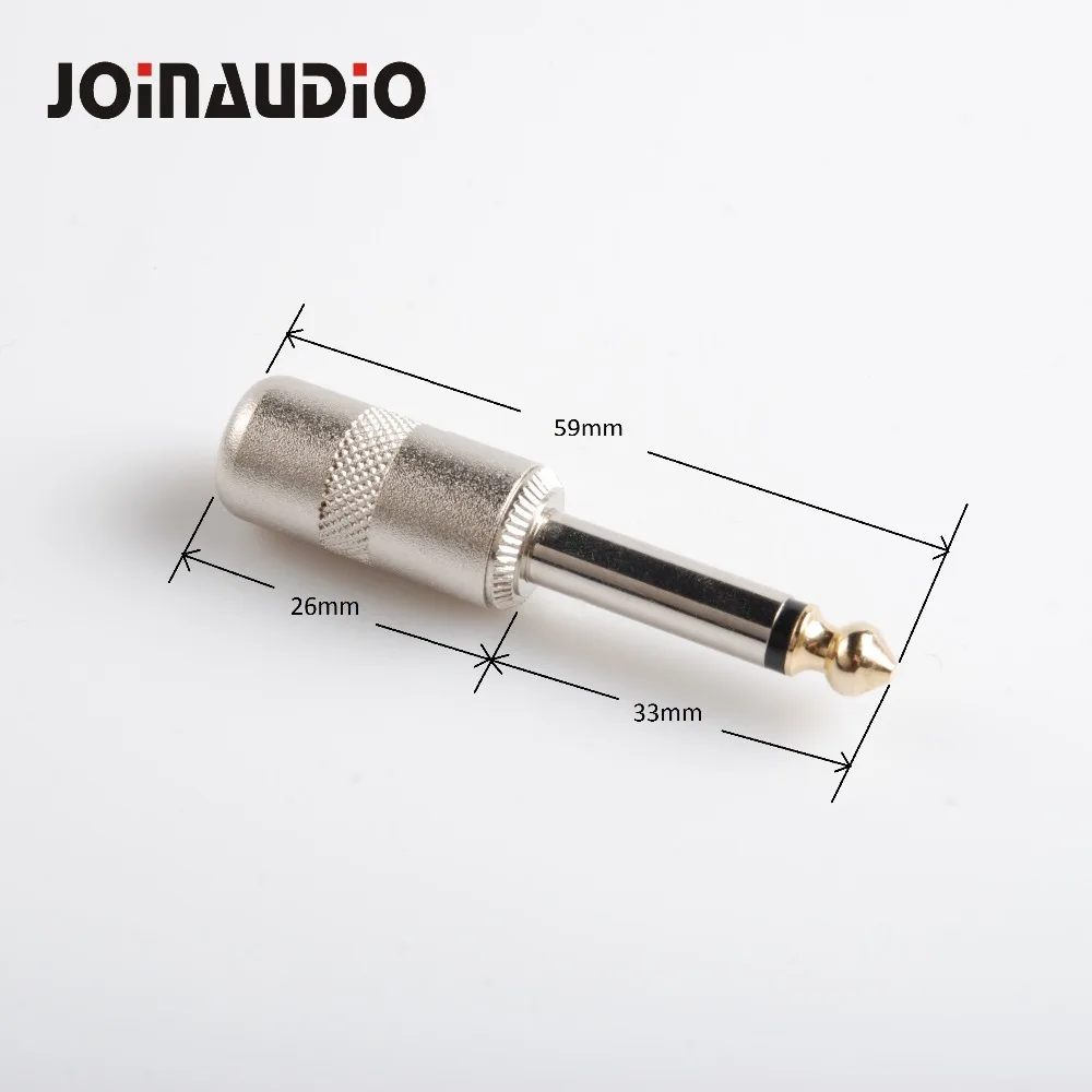 

Соединитель адаптера кабеля JOINAUDIO 6,35 мм для гитары (50 шт./комплект)
