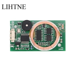 12V MIni Dual Frequency RFID Card Reader Module 125Khz EM ID 13.56Mhz IC ISO14443A Wg26 Wg34 Uart