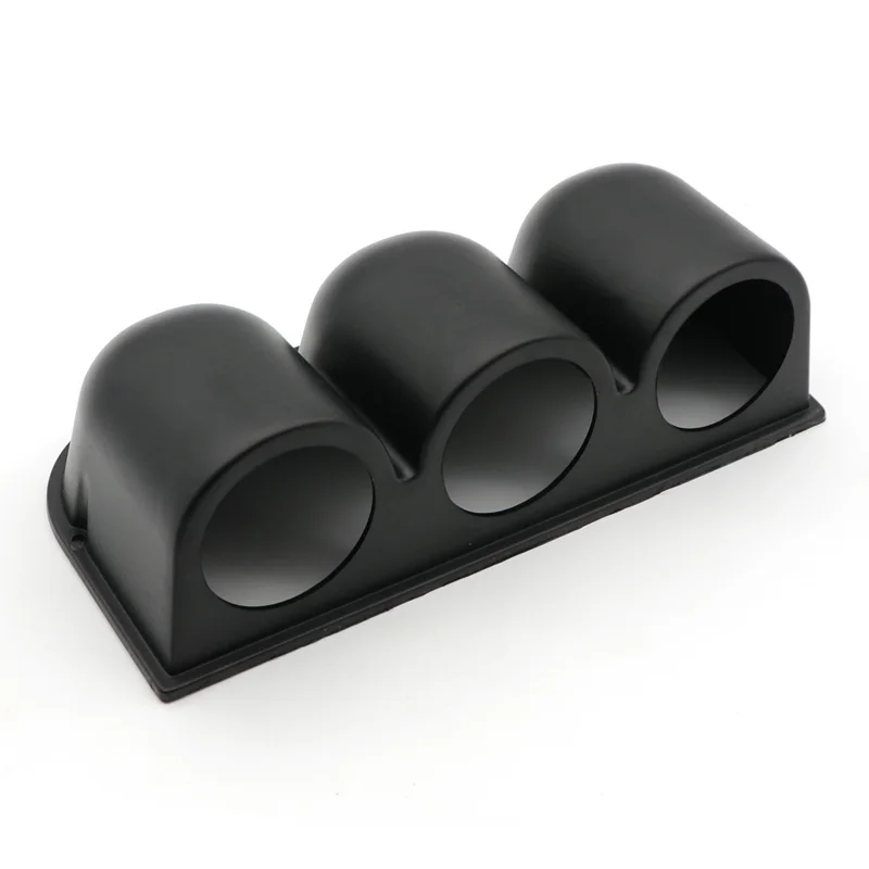 DRAGON GAUGE 52mm Car Gauge Pod Universal Black Single Double Triple Car Meters Holder for 2 Inch 52mm Gauges