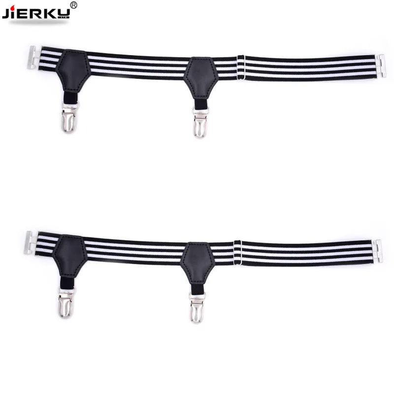 New Sock Stays Hose Holder Gentleman's Leg Suspenders Stocking Braces Elastic Uniform Business Strap Shirt Garters 1pair