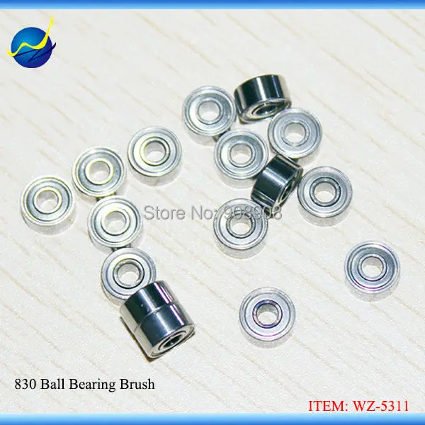 1pc Brush Micromotor Handpiece Drill Spare Part Micro Ball Bearing 830# diameter * inner diameter * height of 8 mm * 3 mm * 4 mm