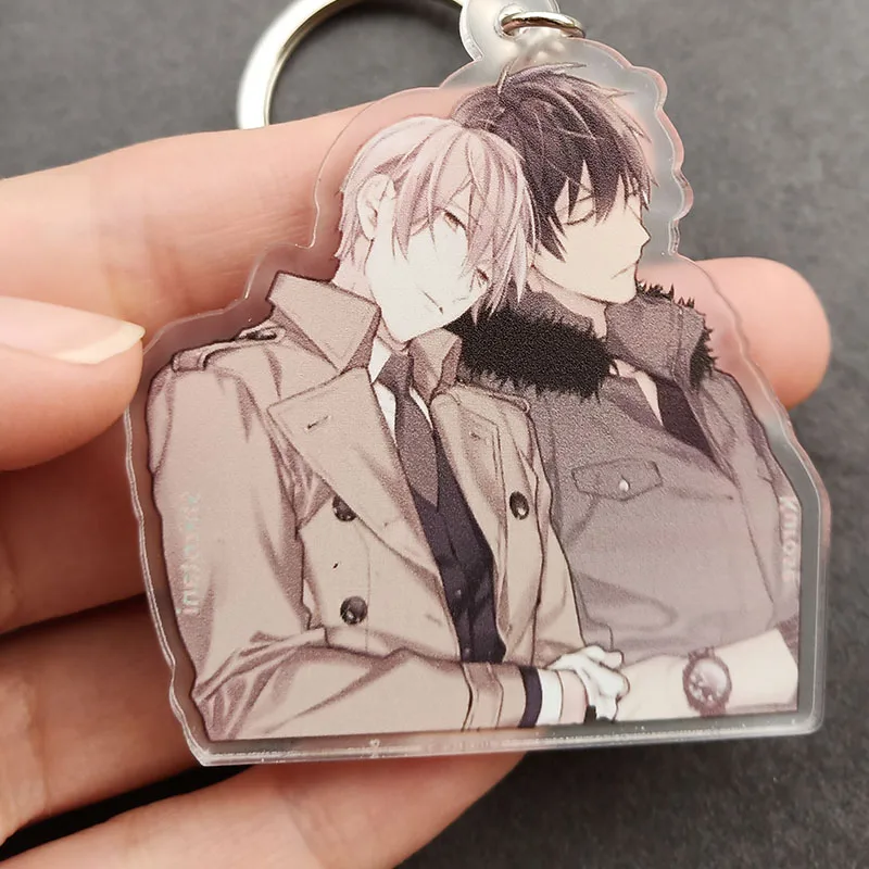 1pc Count Double Side keychain BL Fans Pendant llavero Keyrings Portachiavi