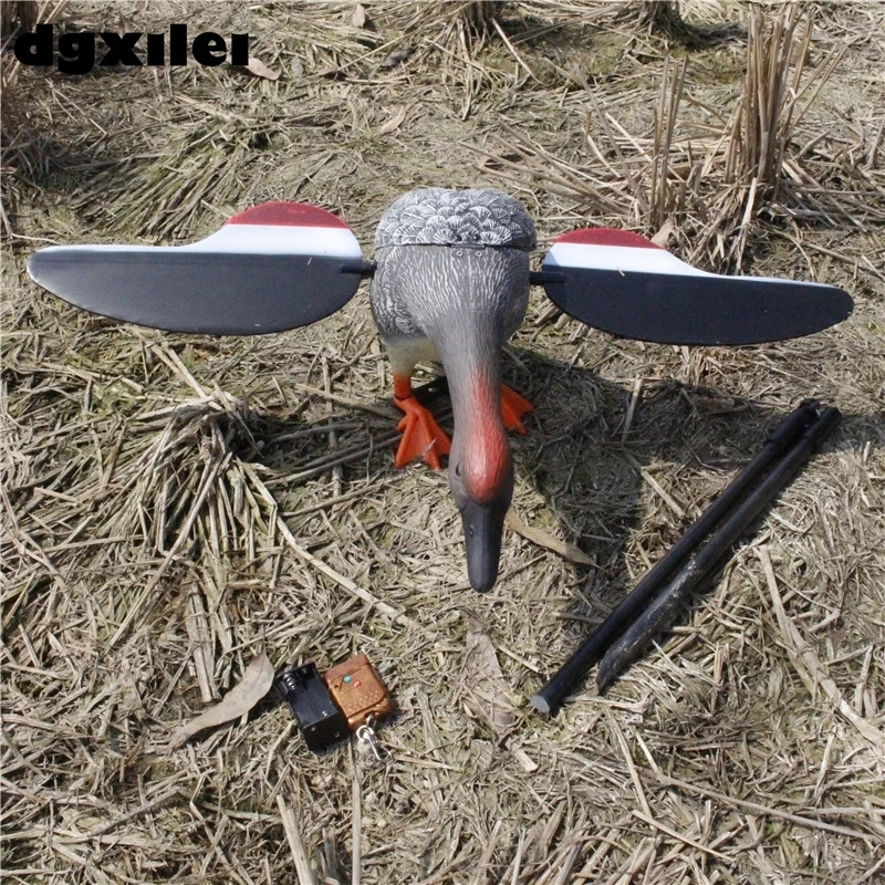 DGXILEI-Plastic Duct with REMOTE, GADWALL DECOR, 6V