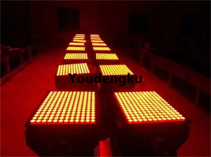 4 ชิ้นกลางแจ้ง led สีเมืองกันน้ํา rgb led ผนังเครื่องซักผ้า 144x3w 3 in1 rgb dmx city สี light