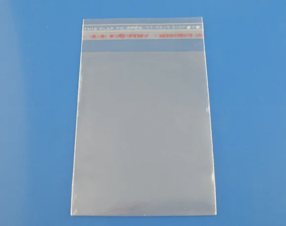 

Doreen Box 200PCs Self Adhesive Seal Plastic Bags, 5x10cm (B03362)