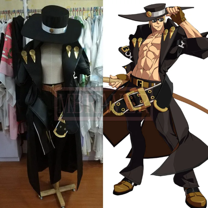 

Guilty Gear Johnny Cosplay Costume Halloween Party Christmas Uniform Custom Made Any Sizes