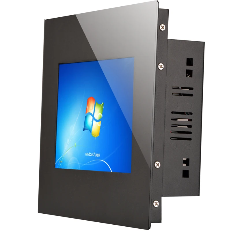 7 inch Industrial Wall Mount Embedded 7 Touch Screen All-in-one