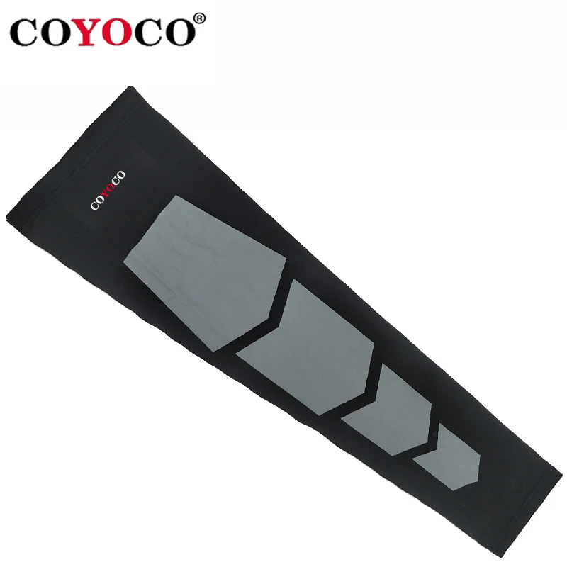 1 Pair Lengthen Sport Knee Protect Support Leggings COYOCO Brand Long Sunscreen Breathable KneePads Knee Warm Guard Sleeve