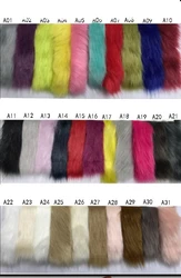 Good quality pile 3-3.5cm imitation fox fur,plush fabric clothing collar fur Carpet Materials,160cmX45cm(half yard)/pcs
