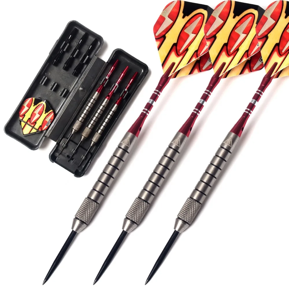 

CUESOUL 28g Dart Barrels 95% Tungsten Steel Tip Darts Set Free Shipping