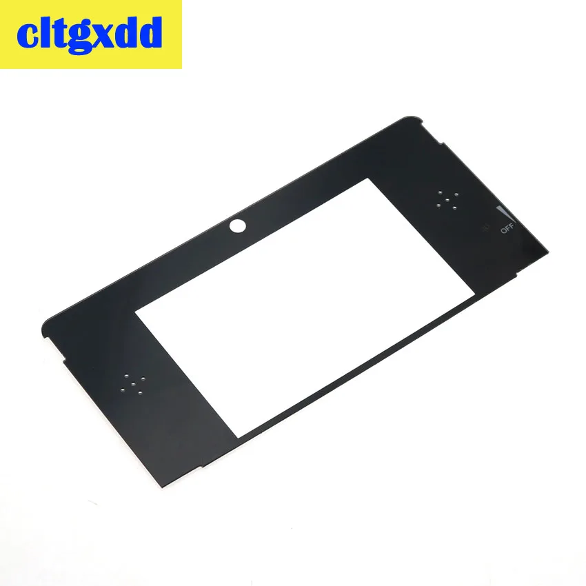 

cltgxdd Plastic Screen Lens Replacement Top Front LCD Screen Frame Lens Cover For 3DS Repair Parts