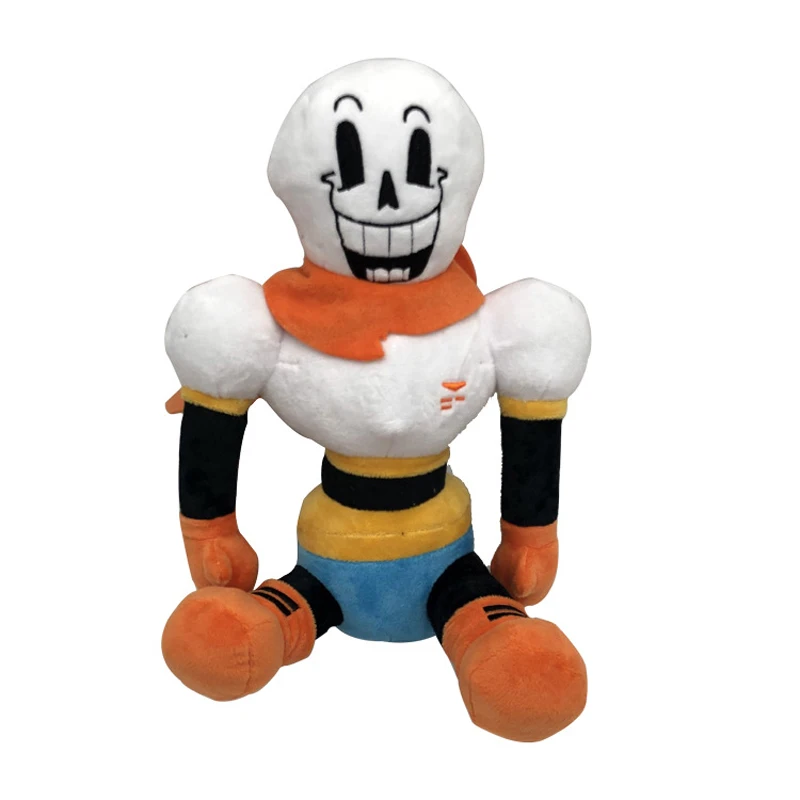 Undertale Sans Papyrus Stuffed Toys para crianças, presentes de pelúcia infantil, 22-28cm, 1Pc