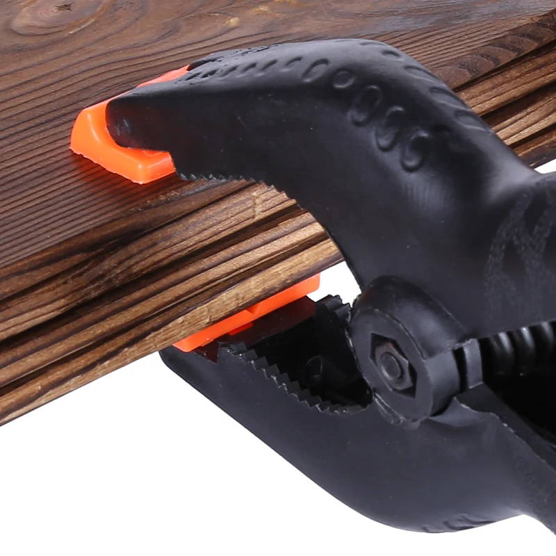 Abrazaderas de palanca de nailon de plástico en forma de A para carpintería, Clip de resorte, abrazadera de fondo de estudio fotográfico, herramientas manuales DIY, 9 pulgadas