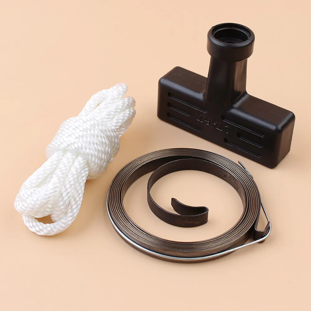 Kit de cuerda de agarre de mango de resorte de arranque de retroceso para HONDA GX120, GX160, GX200, 168F, 170F, 5,5/6.5hp, Motor recortador, desbrozadora