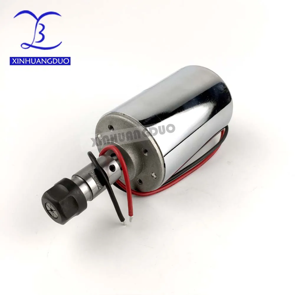 spindle 200w motor air-cooling cnc spindle dc motor CNC Engraving Machine ER11 ER16 3.175mm collets machine tool