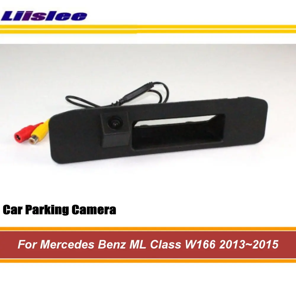 For Mercedes Benz GLE Class ML W166 2011-2019 Car Back Door Trunk Handle Reverse Rear Camera Integrated AUTO HD CCD CAM