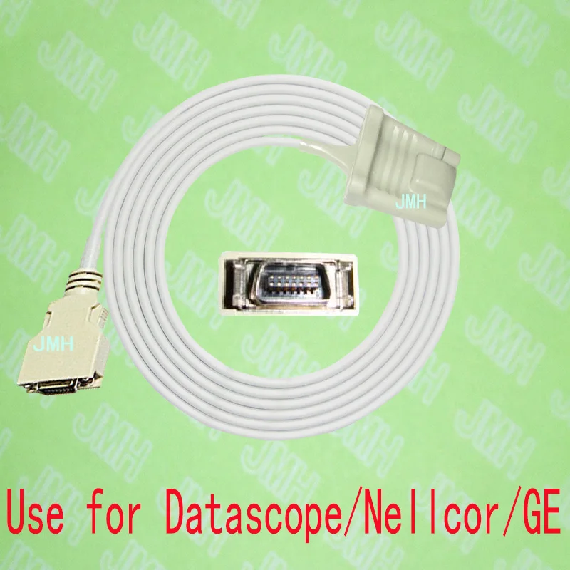 

Compatible with Nellcor,Colin,GE Pulse Oximeter monitor, Adult silicone soft tip spo2 sensor,14pin.