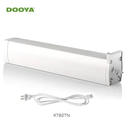 Dooya KT82TN Electric Curtain DC Motor Remote Control Automatic Curtain System Super Quiet 110-240V,50/60HZ Smart Home US Plug