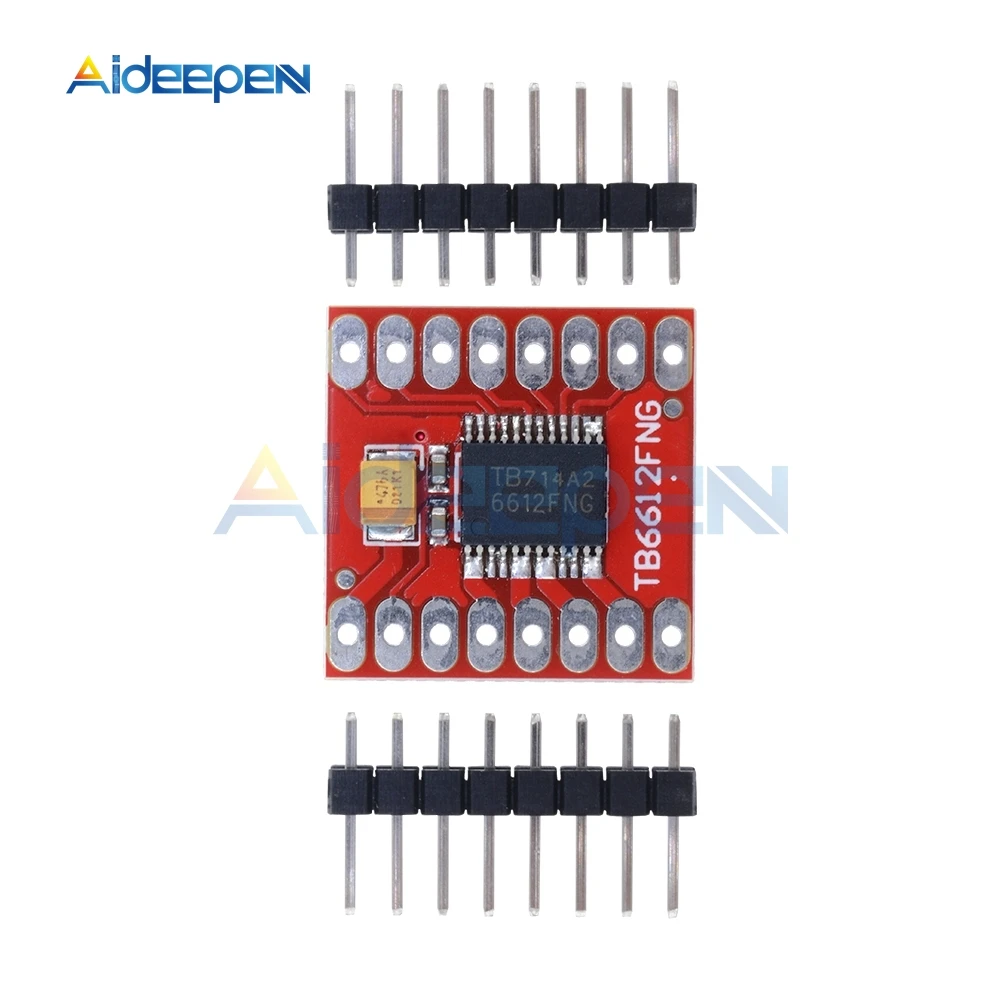 TB6612 Dual Motor Driver 1A TB6612FNG for Arduino Microcontroller VCC 2.7-5.5V DC Better than L298N