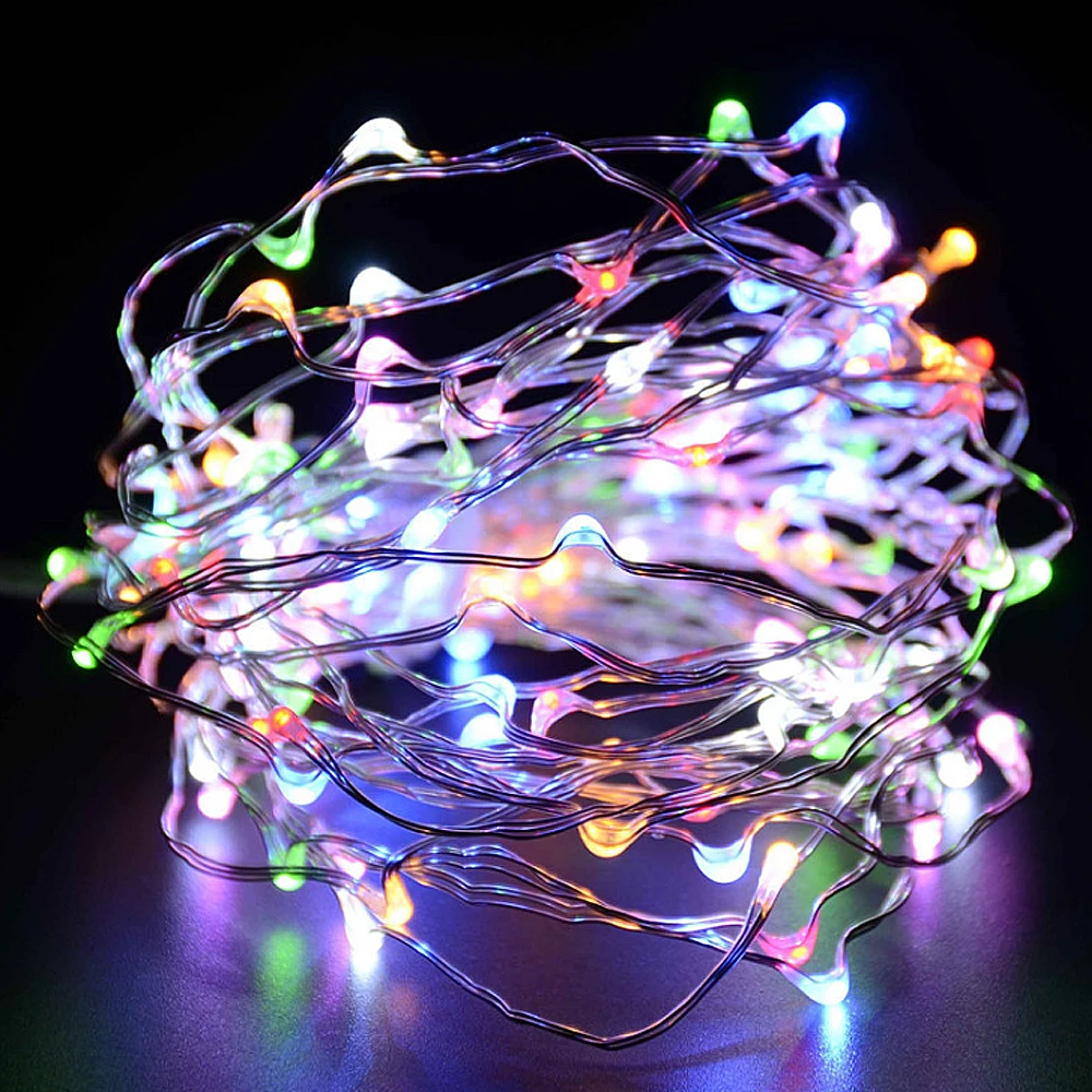 10M DC Power Copper Wire Waterproof LED String Lights for Holiday Party Wedding Christmas Decoration Lighting