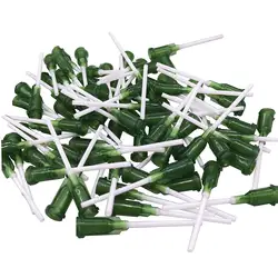 Syringe Dispensing Needles with Luer Lock 14 G x 1 Inch Length, PP Heat-Resistant Plastic Blunt Tip,Screw Interface,Pack of 100