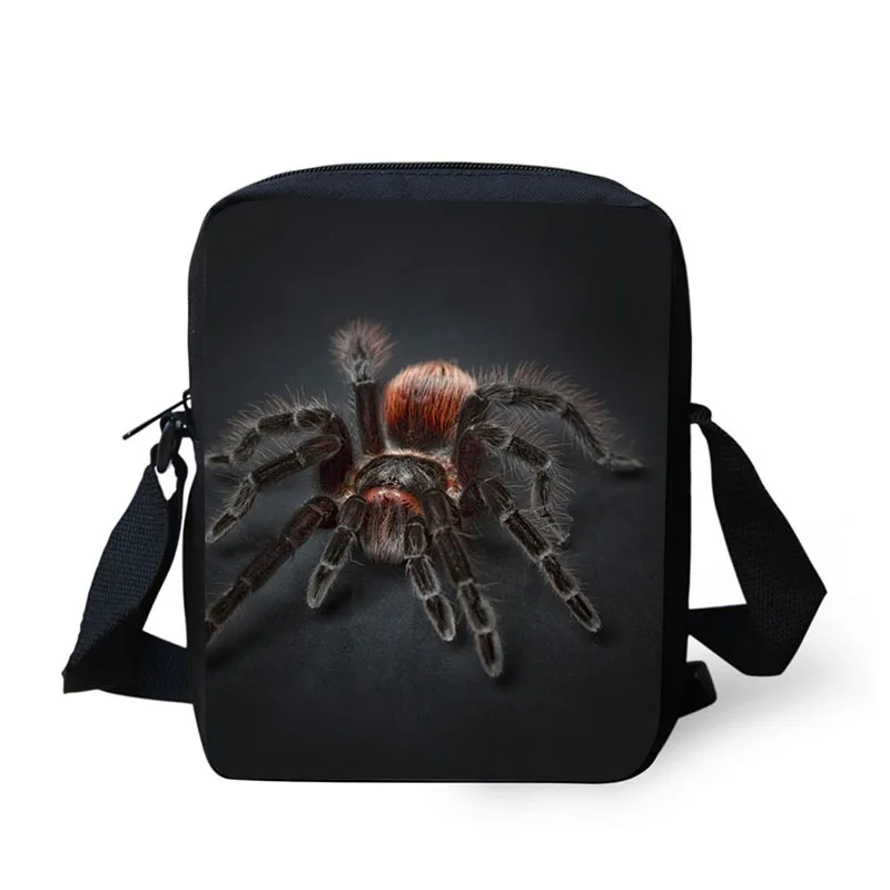 

Cross Body Bag Spider Printing Messenger Bags for Men Women Hot Brand Small Cross Body Bags for Ladies Mens Travel Bags