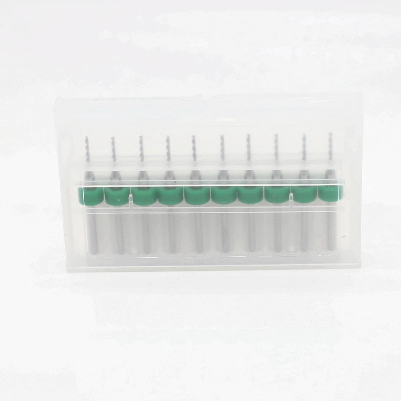 10/set 1.1mm 텅스텐 카바이드 인쇄 회로 기판 전기 드릴링 센터 드릴 비트 38mm