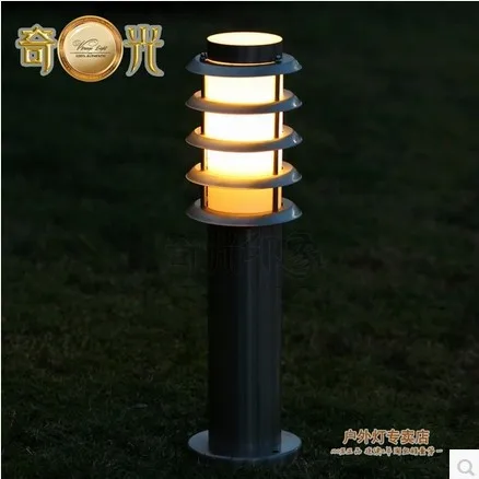 Lampu pencahayaan rumput, Pas stainless steel luar rumput lampu tahan air, Luminer pencahayaan tahan air, Pas modern yang singkat