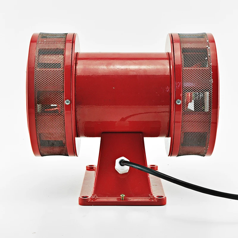 MS-690 220V 170db Motor Driven Air Raid Siren Metal Horn Double Industry Boat Alarm