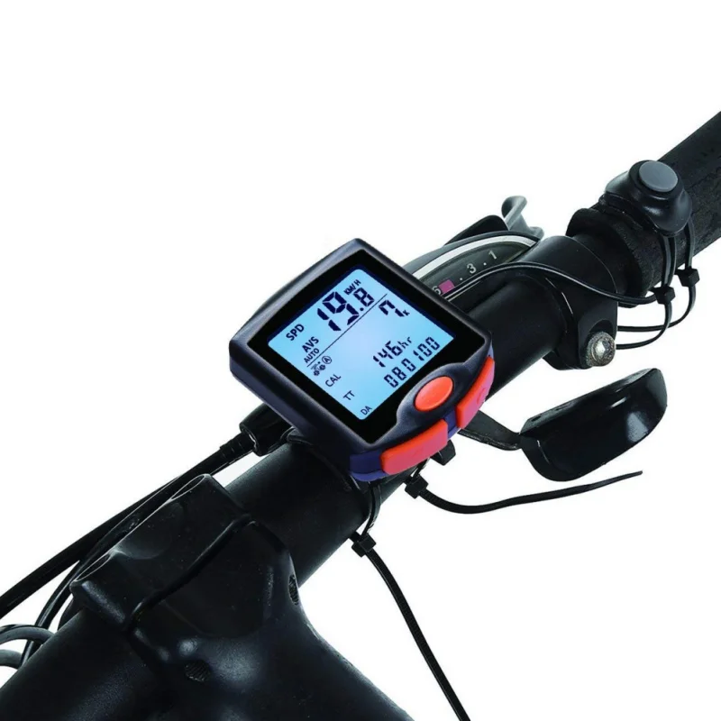 Outdoor bicycle mountain bike riding code table four-screen display with luminous bicycle Outdoor gadgets