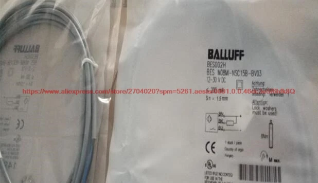 100% NEW BES M08MI-NSC15B-BV03 proximity switch three-wire NPN normally open sensor