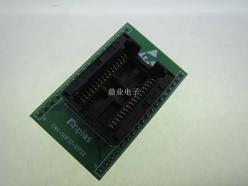 SOP32/DIP32 ABOV Dedicated Chip Burn-In Socket Emas Plating IC Testing Seat Test Socket Test Bench