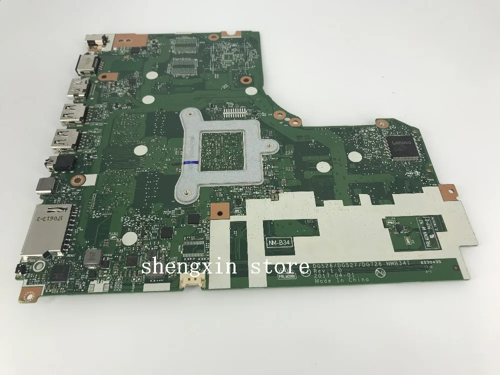 DG526/DG527/DG726 NMB341 System board For lenovo 320-15ABR Laptop Motherboard with A12-9720 cpu UMA 4G RAM 5B20P11110