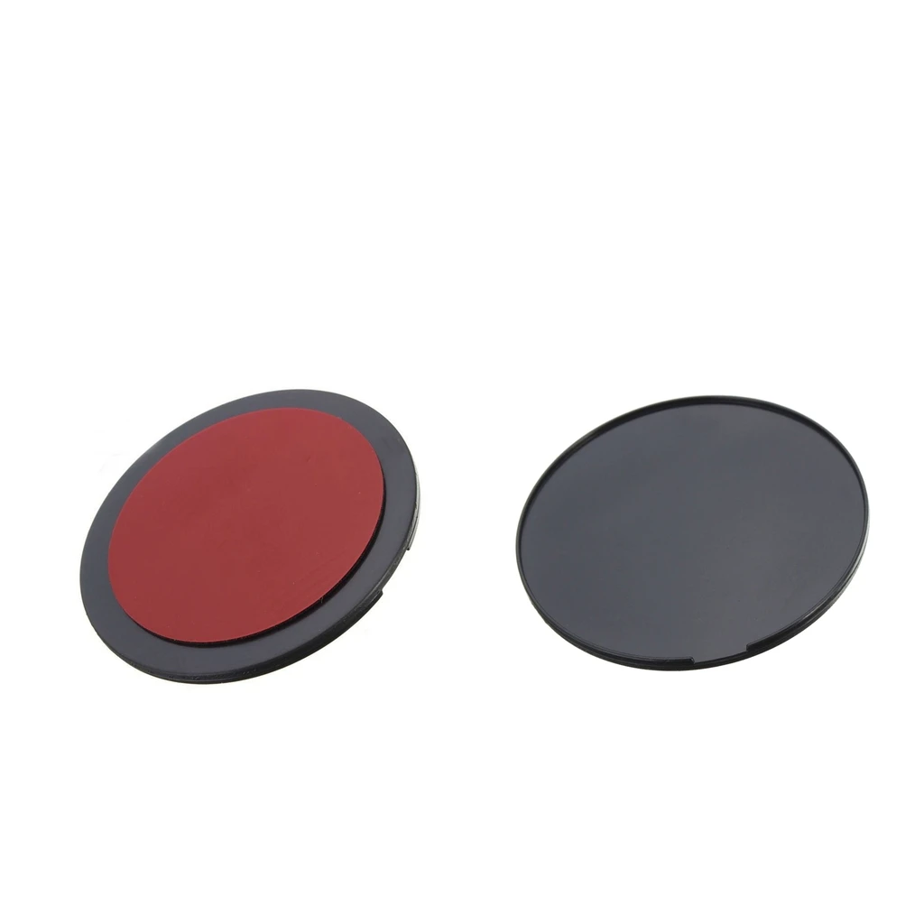 2x 72mm Console Dashboard Adhesive Disk Base Plate for Suction Cup Mount