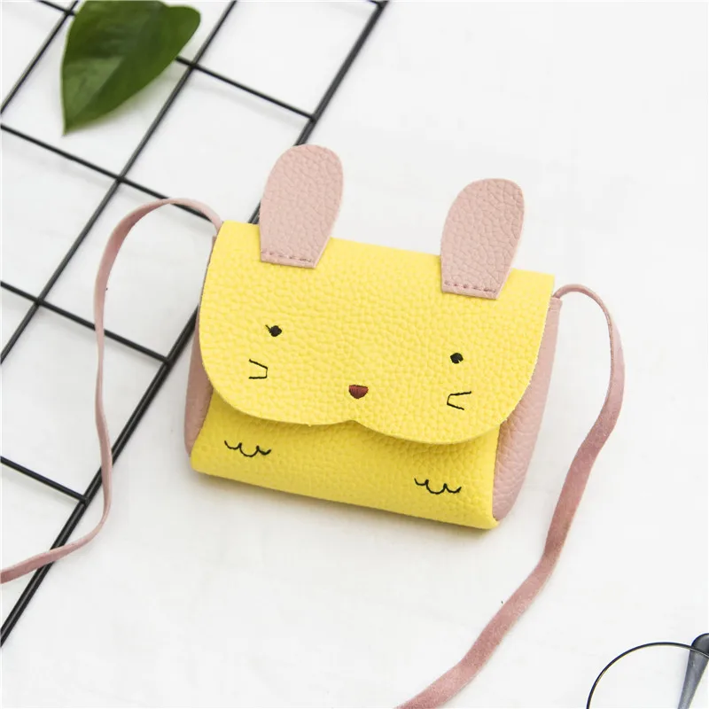 PU Leather Cute Women Messenger Bag Cat Shape Flap Crossbody Shoulder Bag Girls Mini Casual Crossbody Handbags Bolsa Feminina