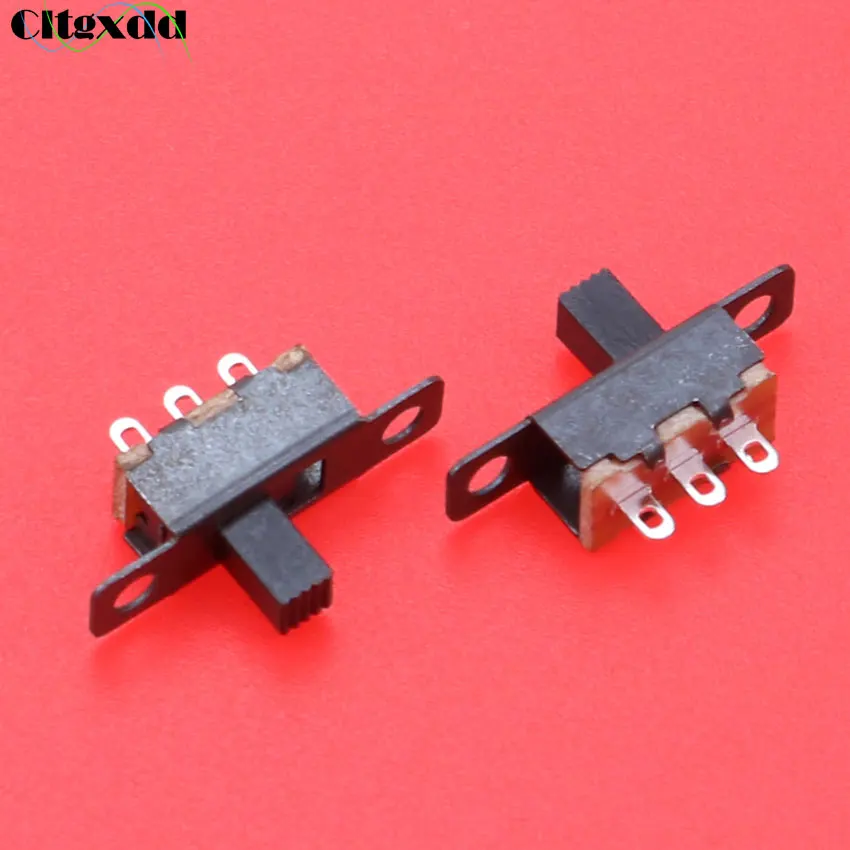 Cltgxdd Toggle Switch SS12F15G5 Vertical 3 Pin  2 Position 1P2T With Fixed Hole Interruptor ON-OFF Slide Switch PCB Mount