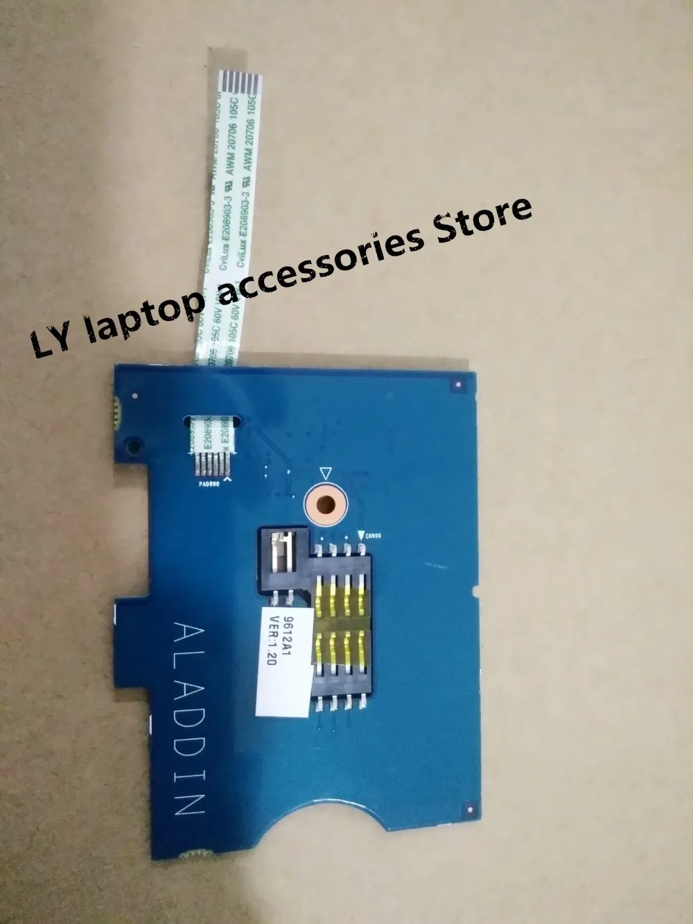 Voor HP Elitebook 8770W Originele Laptop Smart Kaartlezer 6050A2479501 Kaartlezer Board met kabel