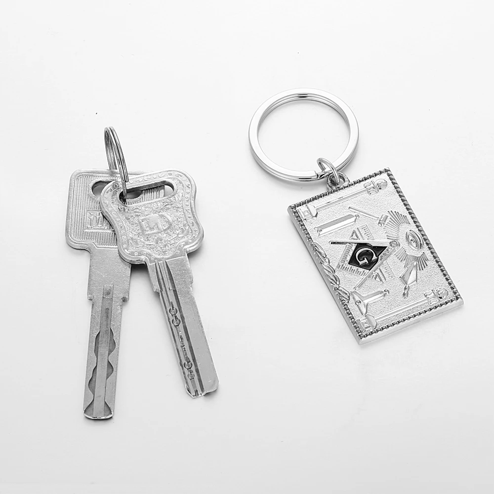 Freemason Mason Masonic Keychain Keyrings