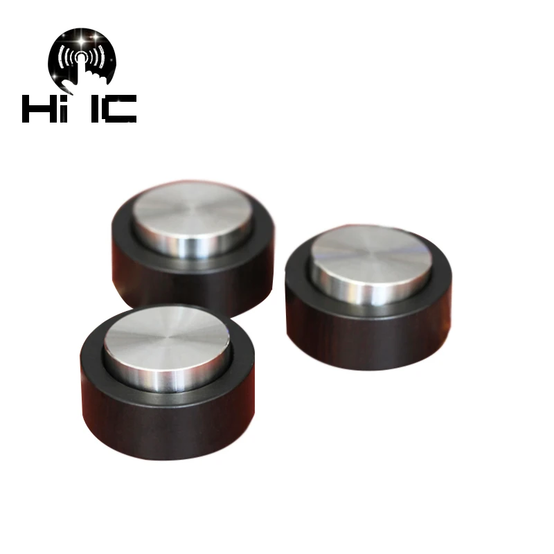 HIFI Audio Speakers Amplifier Chassis  Stainless Steel Ebony Anti-shock Shock Absorber Foot Pad Feet Pads Vibration Absorption