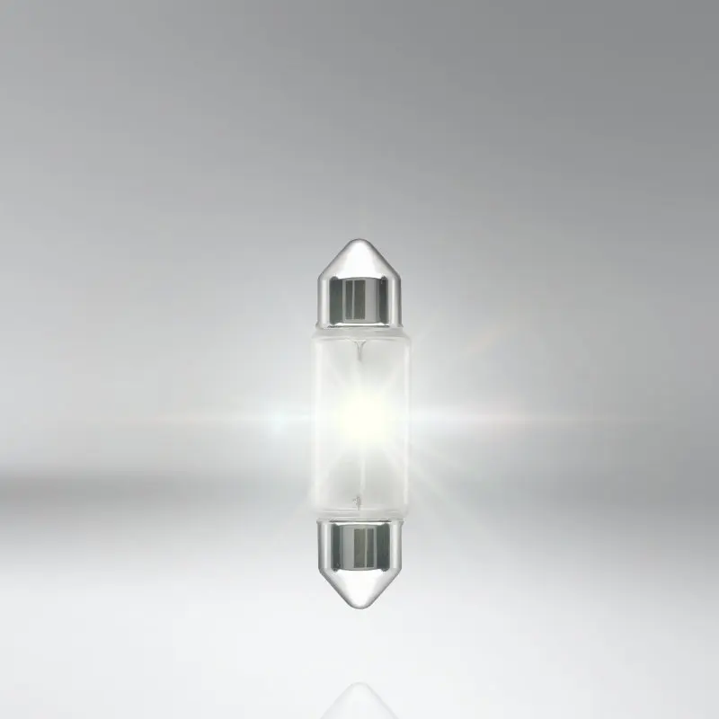 10pcs OSRAM C5W 6418 Festoon Lamps 12V 5W SV8.5-8 Original Line Reading Light Plate Trunk Bulbs OEM Car Halogen Bulbs ECE