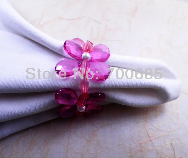 

beaded wedding napkin ring, napkin holder, decoration napkin ring holiday decoration napkin ring