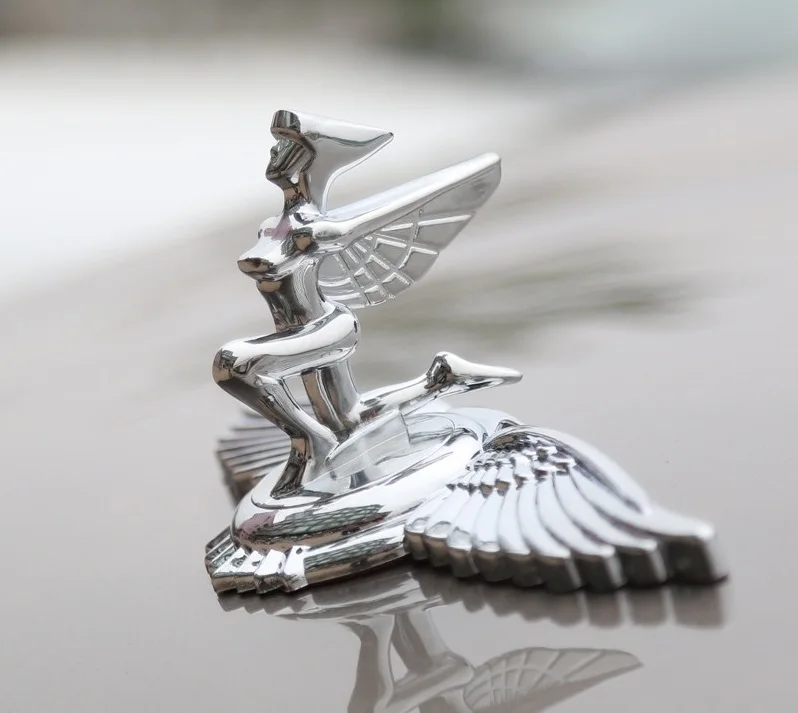 

3D Car logo universal Mark goddess flying eagle vehicle standard front Mark modification accessories